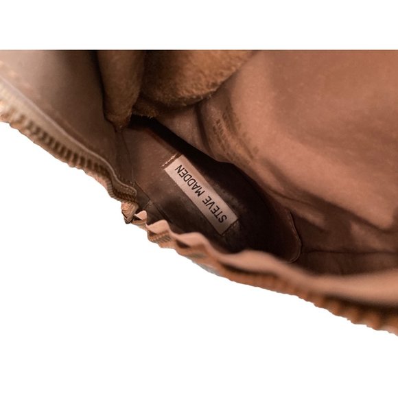 Steve Madden brown troopa boots size 6.5 - Picture 6 of 7